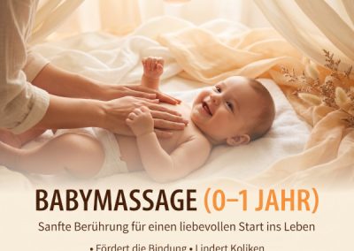 Curso de Masaje Infantil para Bebés